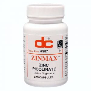 Zinc Picolinate 120ct Front
